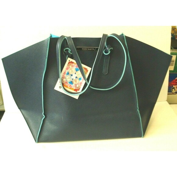 Vince Camuto Tote Oversized Overnight Weekender Beach Bag Purse NWT - Picture 2 of 7